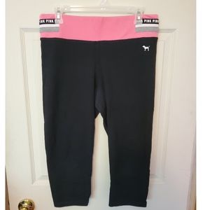 Victoria's Secret Pink Cropped Yoga Pants